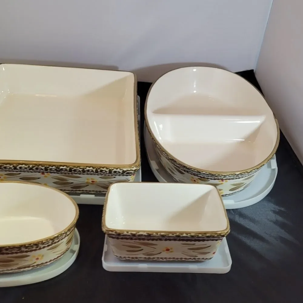 BRAND NEW TEMP-TATIONS PRESENTABLE OVENWARE BY TORA